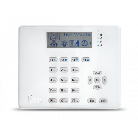 Clavier LCD ARIA-HG avec lecteur INIM proximité...