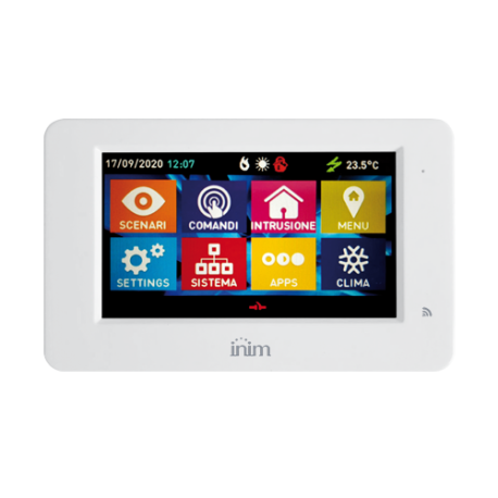 ALIEN/SB - CLAVIER TACTILE BLANC DE 4,3" AVEC...