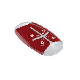 AIR2-KFPEBBLE/R - TÉLÉCOMMANDE INIM FIL 4 BOUTONS (ROUGE)