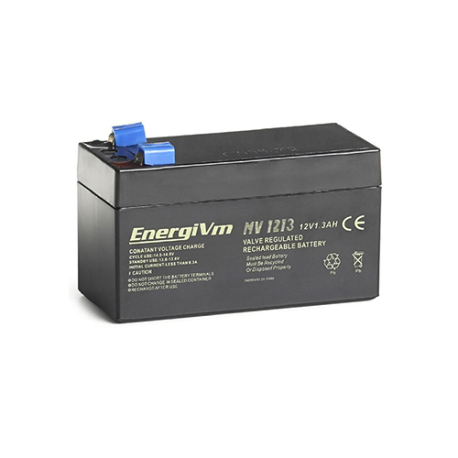Batterie 1,3 Ah 12 V Réf. MV1213 ENERGYVM