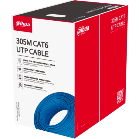 PFM920I-6UN-C - Câble UTP CAT6 bleu 305 m OFC...