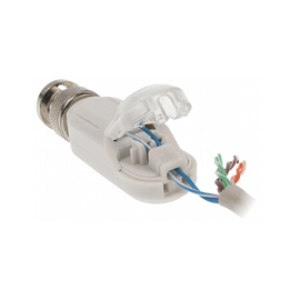 TR-1CP - Émetteur-récepteur Balun vidéo BNC/UTP avec...