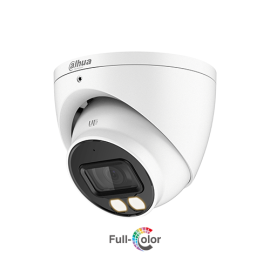 Dôme couleur HDW2249TP-A-LED HDCVI 2MP 3.6mm IR40M