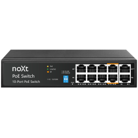 Commutateur PoE P8P2UP-100W 8P 100W RJ45 8x100Mbps+2x100M noXt