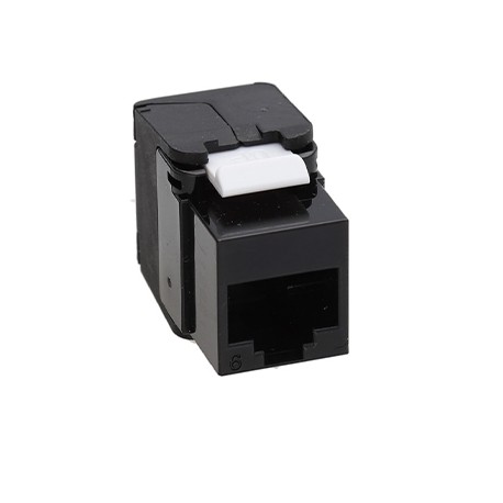 JKA09-UC6-A - CÂBLE JACK KEYSTONE CAT6 NOIR NON...