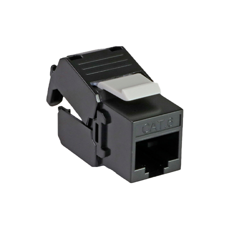 JKA09-UC6A - CÂBLE JACK KEYSTONE CAT6 NOIR NON...