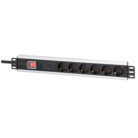CFU06-D-H1U-B-3 - Unité PDU 1U, câble de 3 m,...