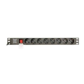 CFU08-D-H1U-B-3 - Unité PDU 1U, câble de 3 m, 16 A, 8 prises