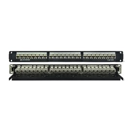 PNA24-SC6A-F-P - PANNEAU DE CONNEXION BLINDÉ CAT6A 24 PORTS