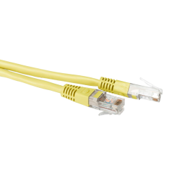 CAA01-UC6-LSZH-3-E PATCH CORD CAT6 UTP 24AWG 3M AMARILLO