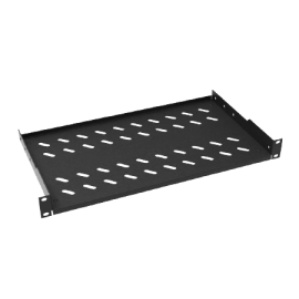 PM1U2 Étagère de montage en rack 19" 1U 200 mm avec fixation en 2 points