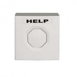 ICB010W - BOUTON-POUSSOIR SANS VERROUILLAGE (BLANC) INIM