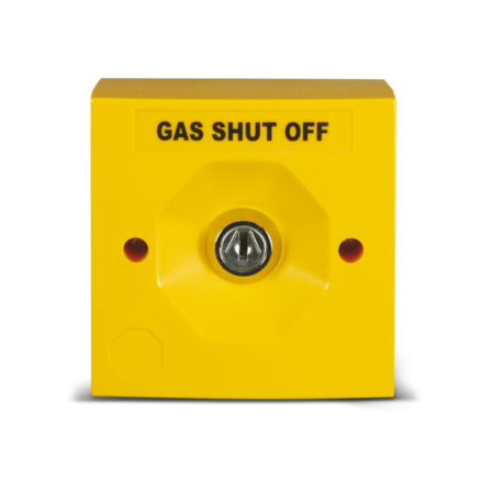 ICK010Y - BOUTON-POUSSOIR À CLÉ (JAUNE) INIM