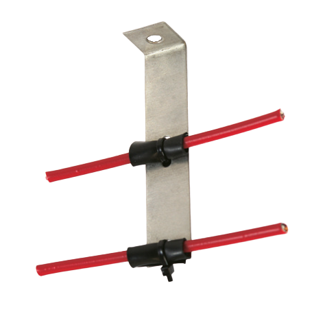 A1165 - Clip double en « L » en acier...