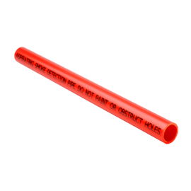 TUBOABS0250M Tube d'échantillonnage rouge ABS 3M 25 mm...