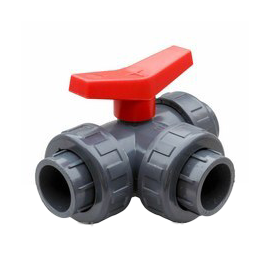 2510025 - Grande vanne à bille 3 voies 25 mm - INIM